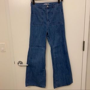 NWOT Uniqlo X JW Anderson Flare Jeans